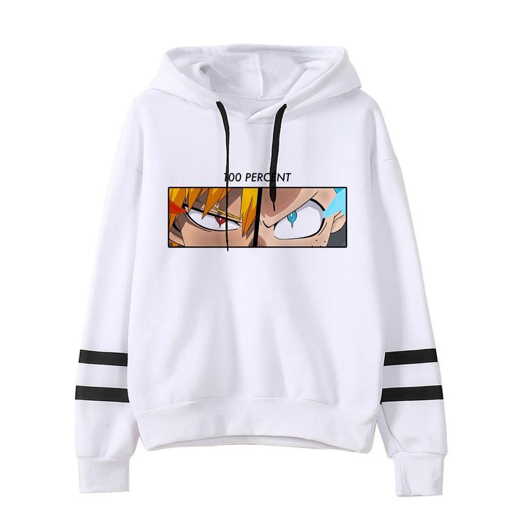Толстовки унисекс с японским аниме Моя геройская Академия мужские худи химико
