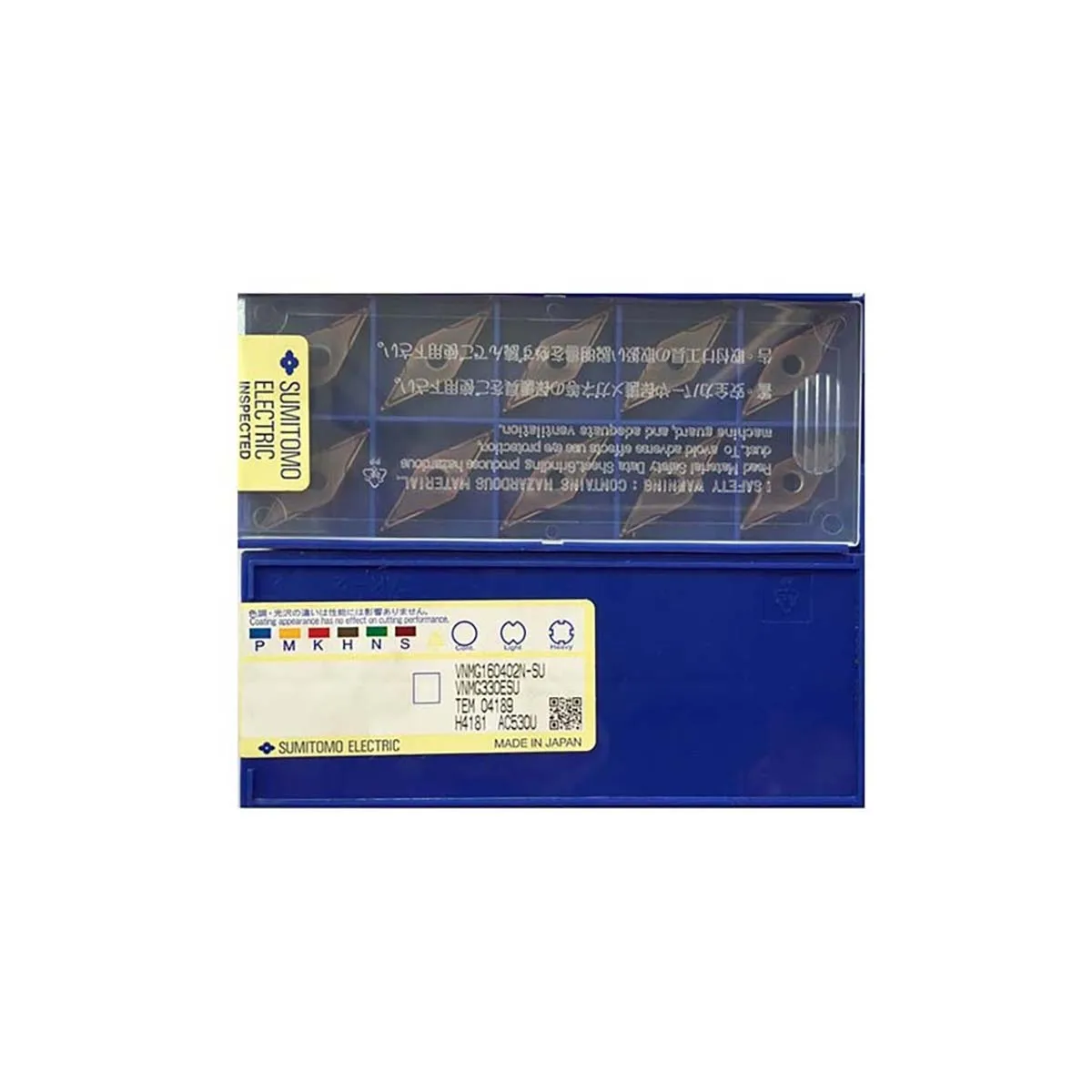 

SUMITOMO 100% Original VNMG VNMG16 VNMG160408N VNMG160404N VNMG160402N EX SU AC520U Carbide Turning Inserts