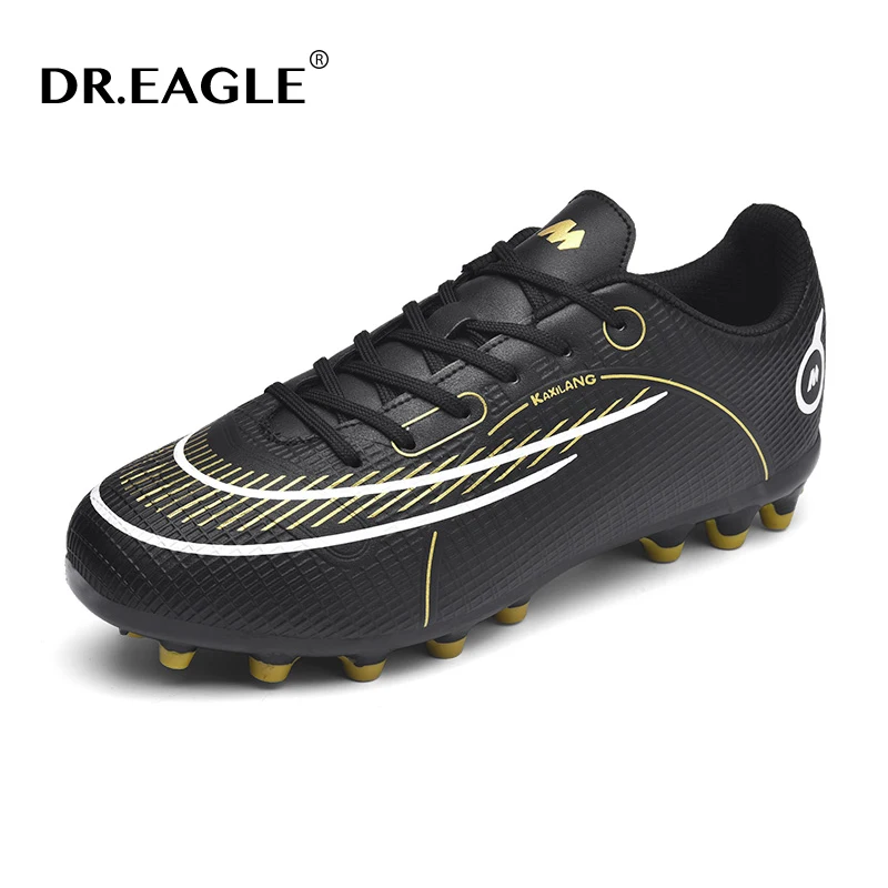 

DR.EAGLE Football Shoes Cheap Soccer Shoes For Children Soccer Boots Man FG/TF Men's Soccer Shoes Chuteira Society Size 33-46