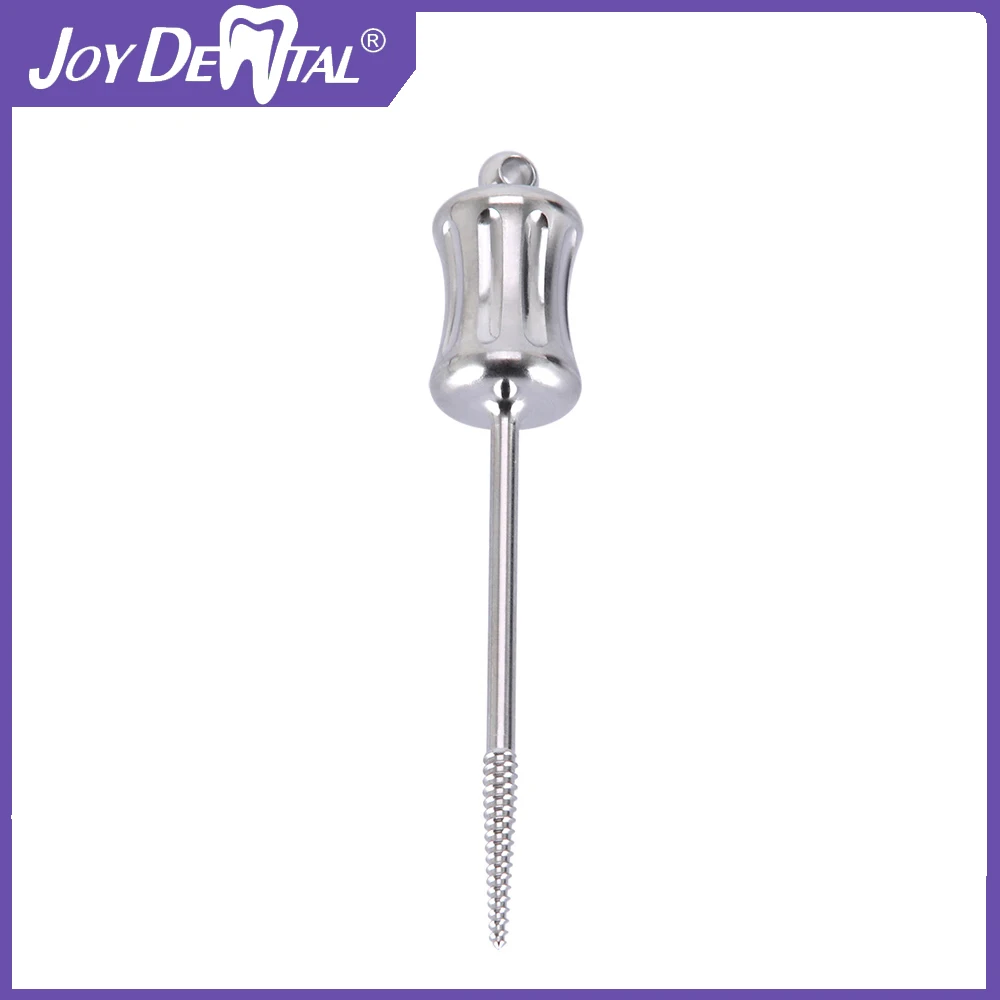 

JOY DENTAL Dental Extractor Apical Root Fragments Drill Manual Processor Stainless Steel Material Short/Long Size Optional