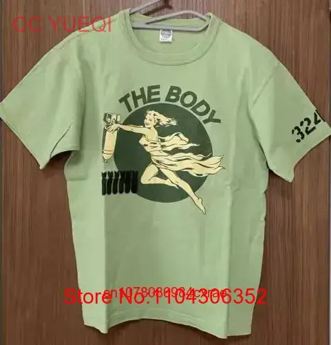 Футболка TOYs McCOY зеленая размер S используемая из Японии с длинными или короткими