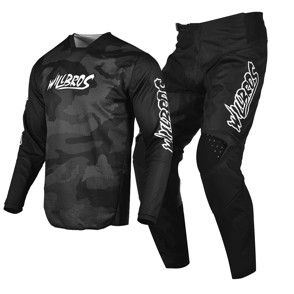 180-комплект Oktiv Trev Gear Set для мотокросса трикотажные штаны Willbros MX BMX DH наряд