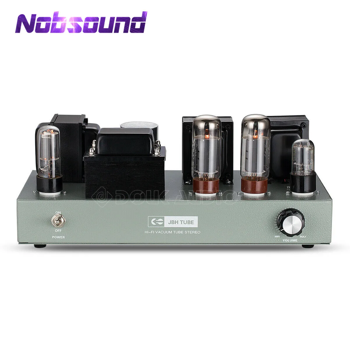 

Nobsound HiFi EL34 Vacuum Tube Amplifier Class A Single-ended Stereo Power Amplifier Home Desktop Integrated Amp 8W+8W