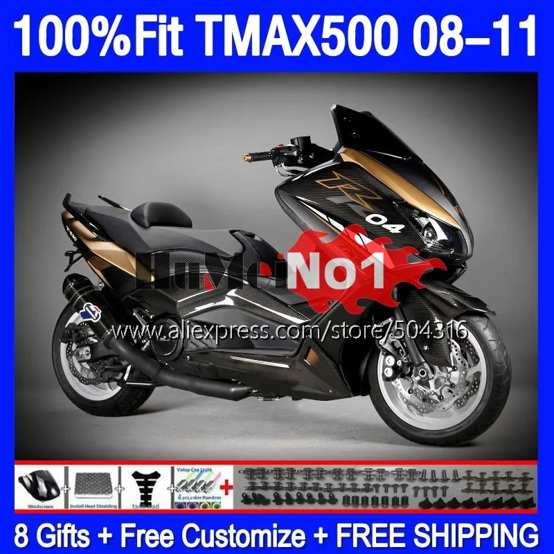 

OEM T-MAX500 For YAMAHA MAX500 MAX 500 TMAX500 08 09 10 11 170MC.59 MAX-500 TMAX XP500 2008 2009 2010 2011 Fairing Hot color