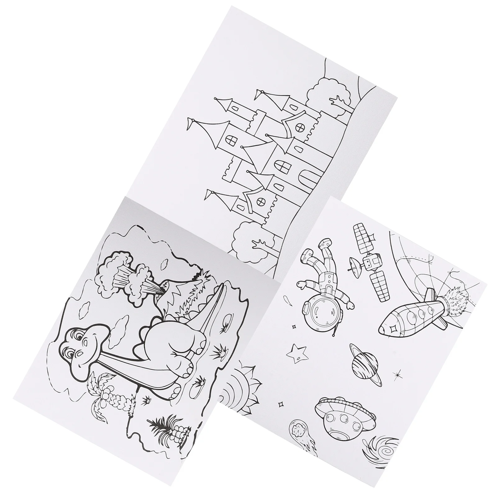 

3 шт., холщовые панели для рисования