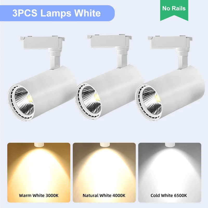 

CANMEIJIA Трековые светильники LED 20/30/40 Вт