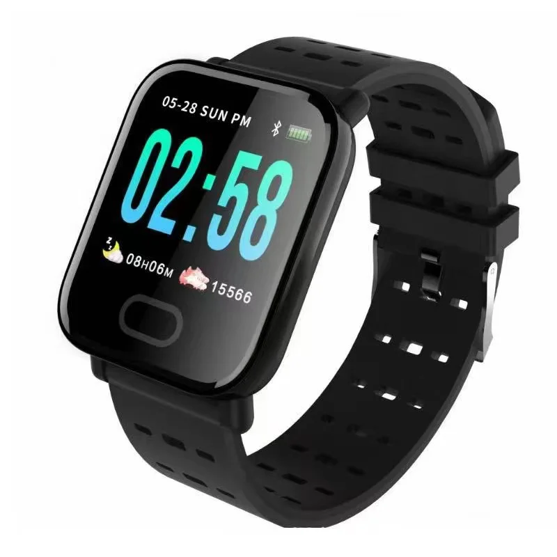 

Смарт-часы водонепроницаемые с поддержкой Bluetooth, пульсометром и тонометром