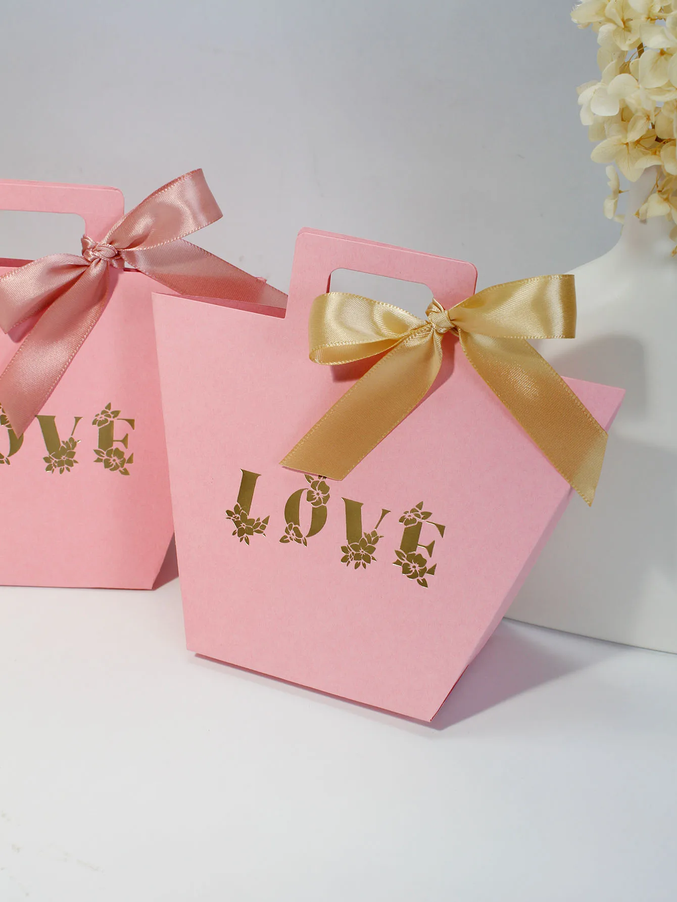 Розовая сумка на День святого Валентина подарочная коробка конфет для подруги