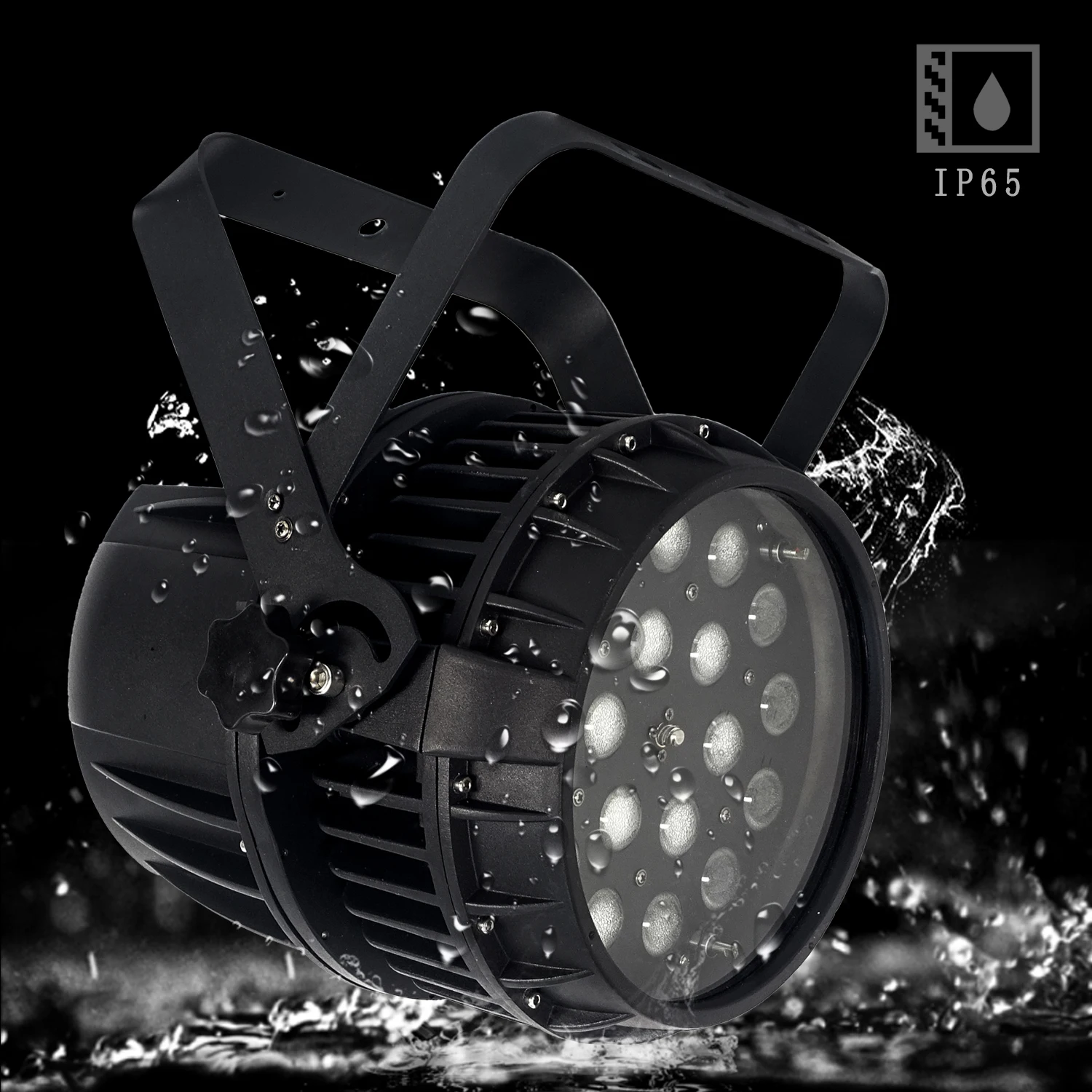Zoom Par Light 18 x 12 Вт IP65 Водонепроницаемый светодиодный светильник RGBW 4 в 1 / RGBWA + UV 6