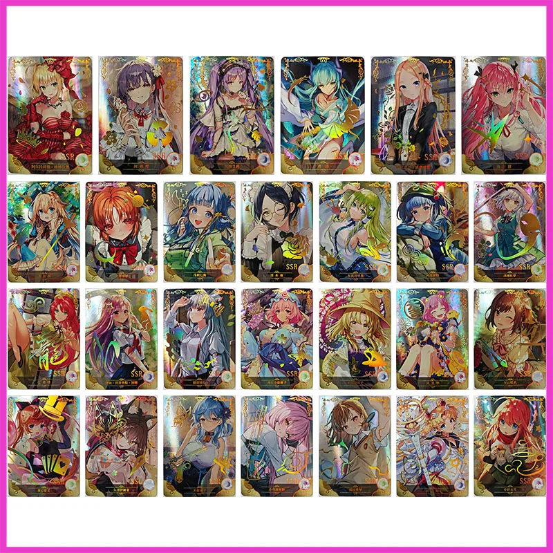 Аниме История богини Редкая коллекционная карта SSR Altria Misaka Mikoto Alice Matou Sakura Euryale