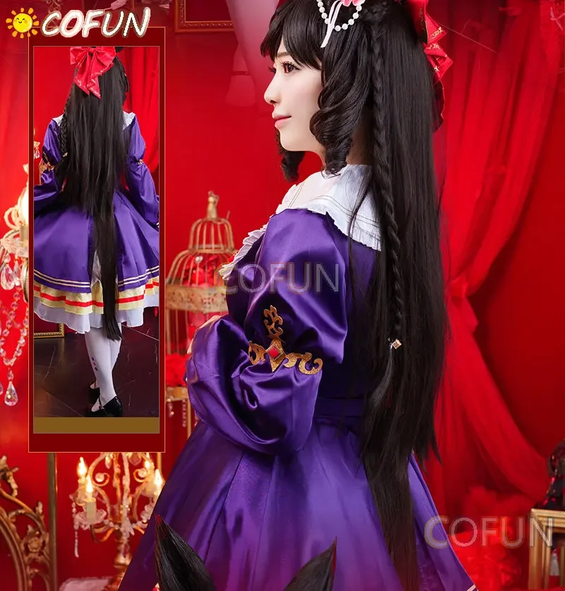 COFUN Umamusume: Pretty Derby Daiichi Ruby Dress Косплей Костюм Аниме Женская униформа Размеры одежды