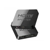 20Pcs 4K HDMI Splitter Full HD 1080p Video HDMI Switch Switcher 1X2 Split 1 In 2 Out Amplifier Dual Display For HDTV PS3 Xbox