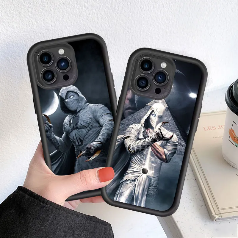 Ударопрочный силиконовый чехол Moon Knight для iPhone X XR XS Max 8 7 Plus SE