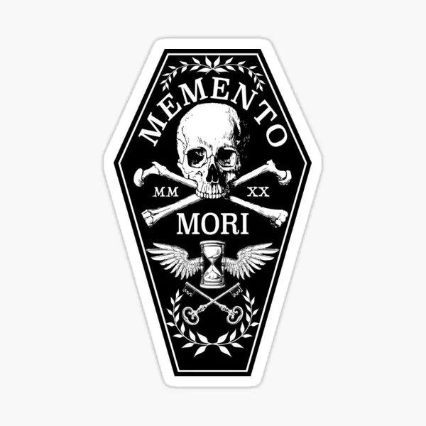 

Наклейки Memento Mori 5 шт. для стенок бампера смешной декор багажные бутылки для воды наклейки с милыми рисунками фон для гостиной