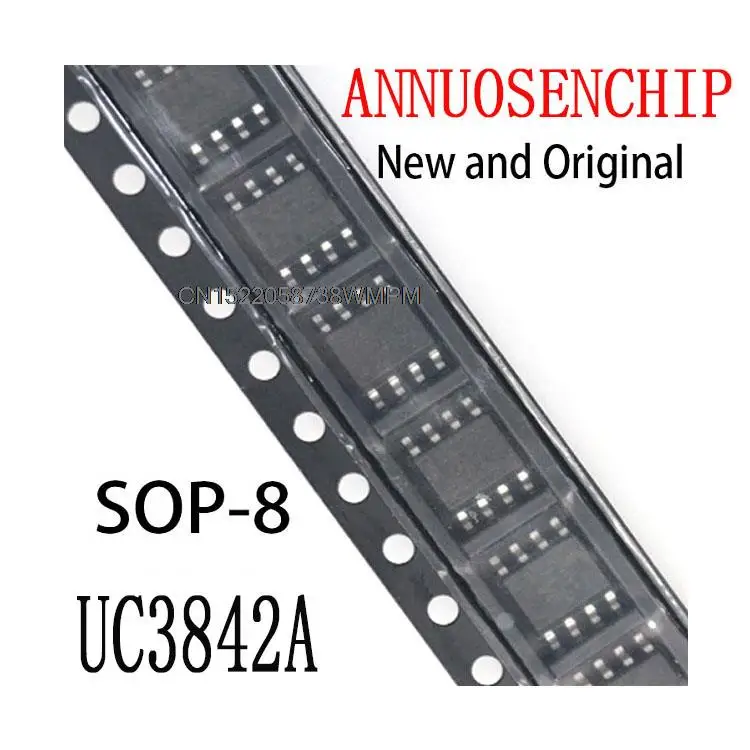 10 шт. Новый и оригинальный SOP8 UC3842 SOP UC3842B SMD новый UC3842A | Строительство ремонт