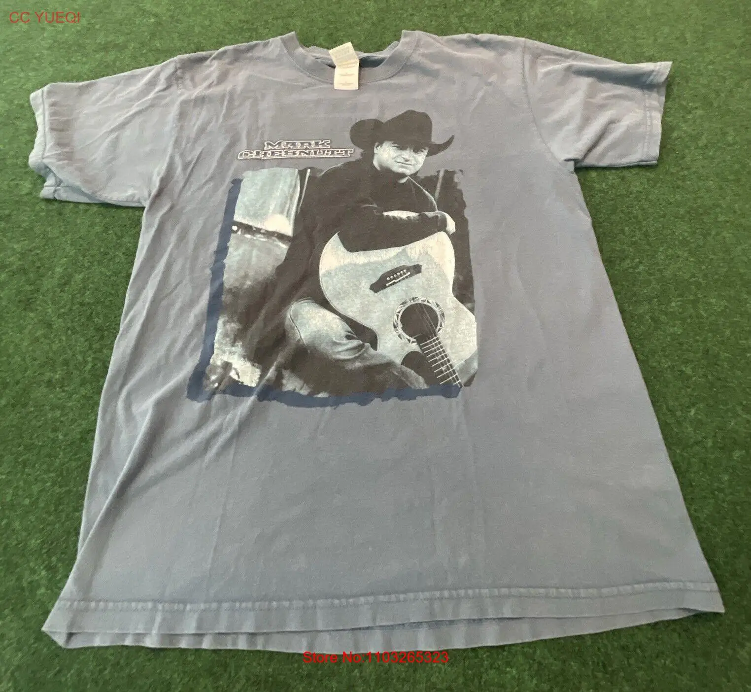 Mark Chesnutt футболка для концертов взрослых L редкая США