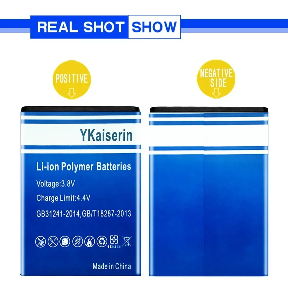 Аккумулятор ykaisсеребрин 010-11654-03 3000 мАч для GARMIN Atemos Monterra 680t 650t 610t 600t портативного