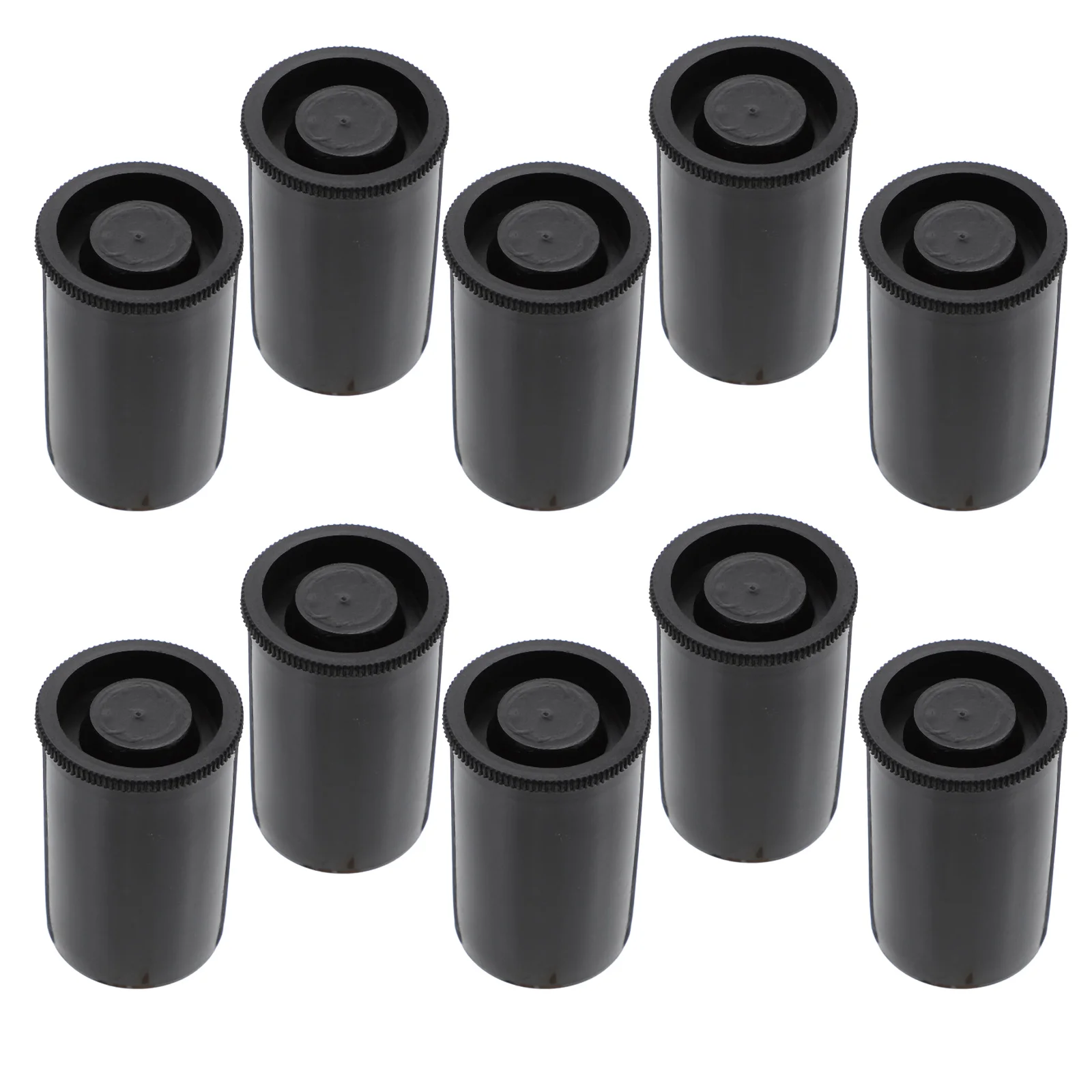 

36 Pcs Film Roll Storage Holder Empty Camera Reel Containers Canisters Plastic Tank Box