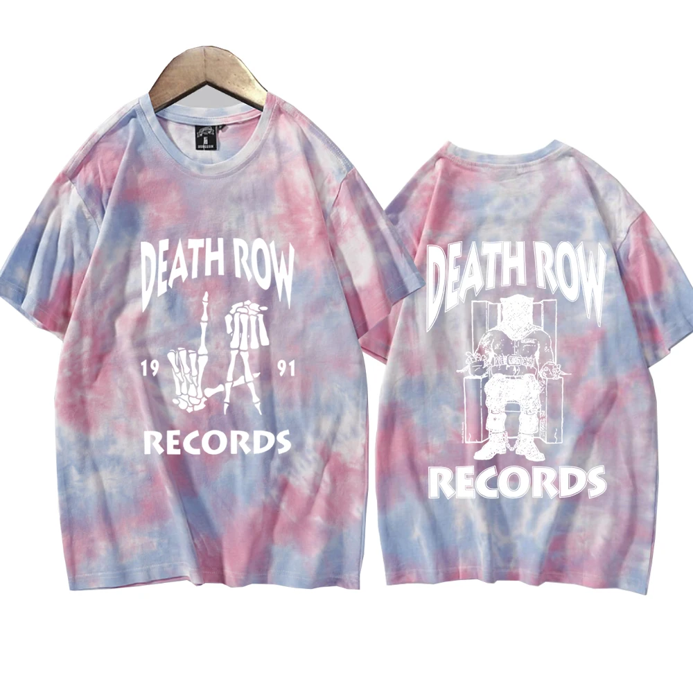 Футболка Death Row Records Album Merch Snoop Dogg 2024 футболка с принтом тай-дай короткие топы