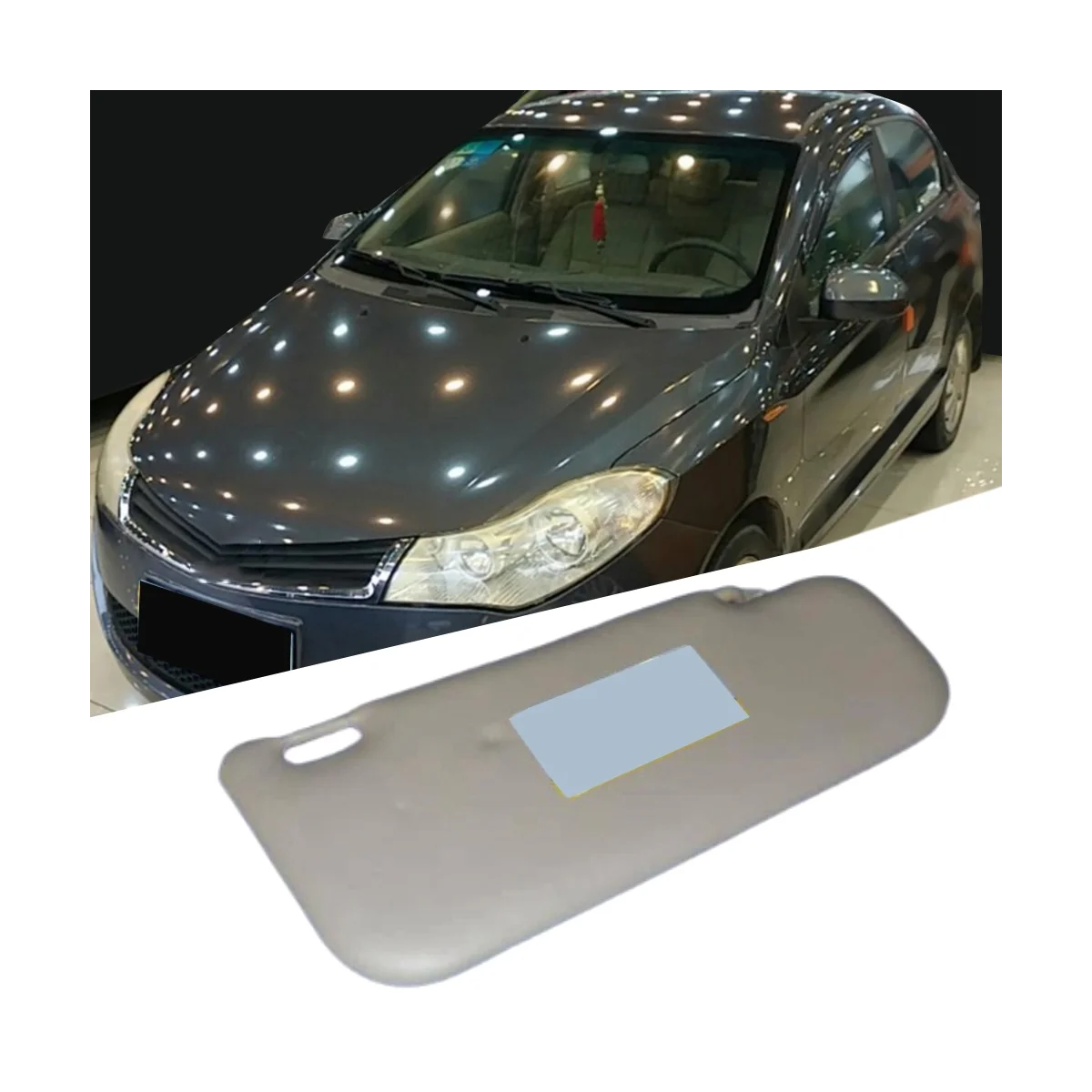 Детский автомобильный солнцезащитный козырек правый передний с зеркалом для CHERY