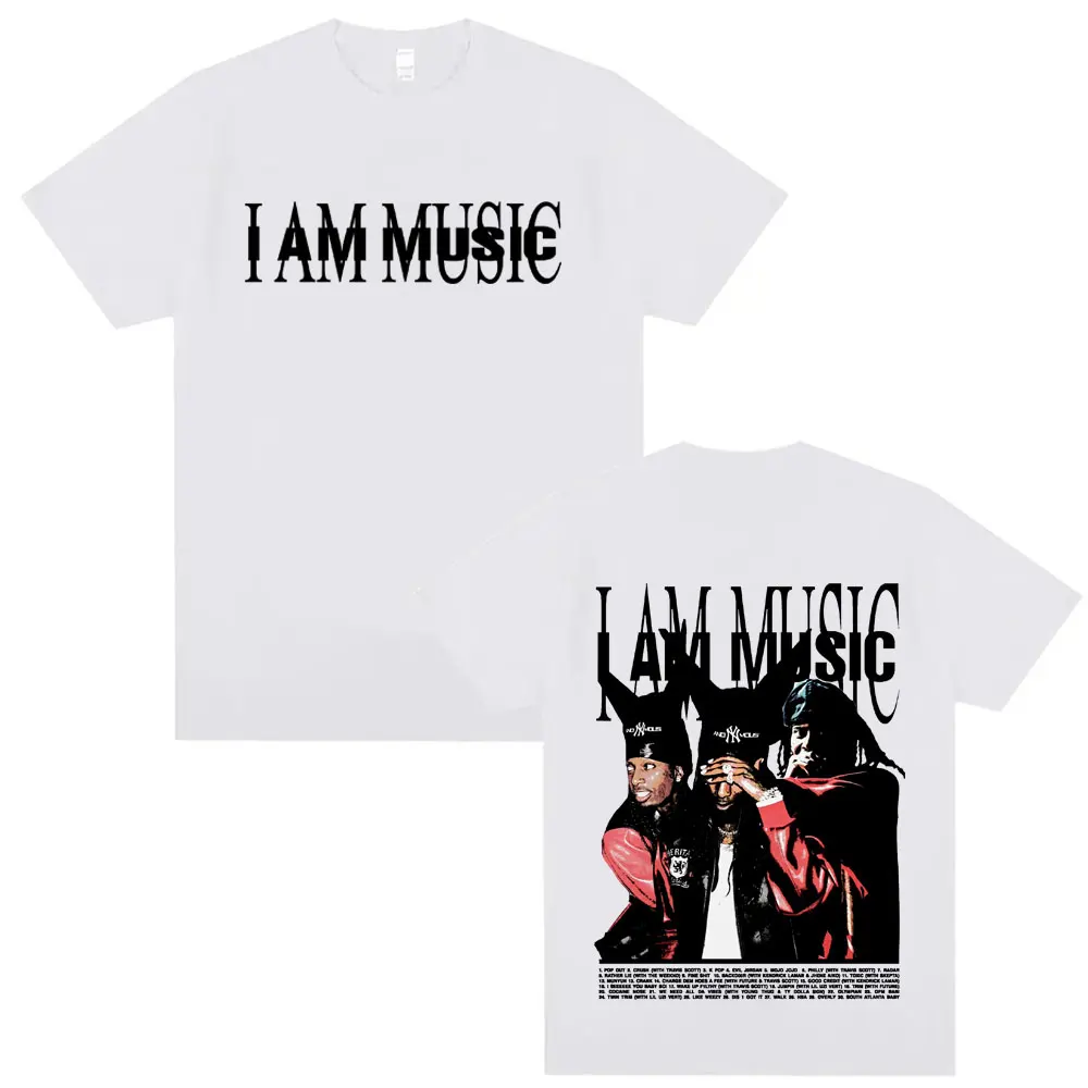 Фото Playboi Carti I Am Music Album 2025 Tour футболка Opium Rolling Loud Live футболки мужские готические уличные готические футболки унисекс №3