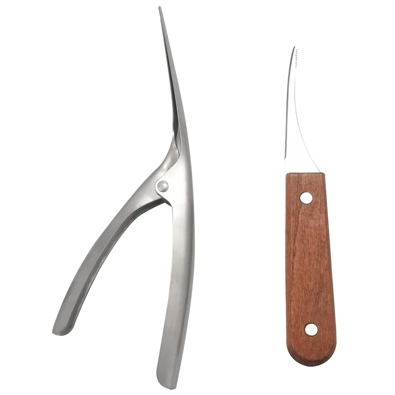 

2 шт., открывалка для креветок из нержавеющей стали