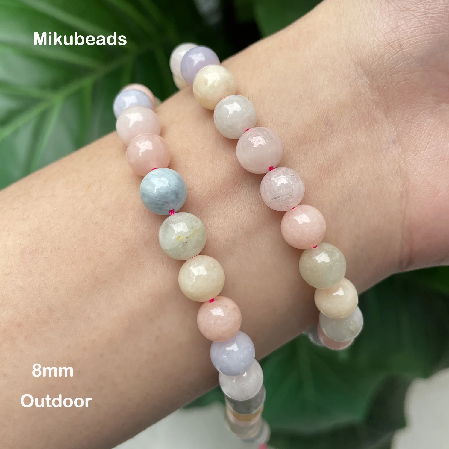 Натуральные гладкие круглые бусины россыпью для изготовления ювелирных изделий