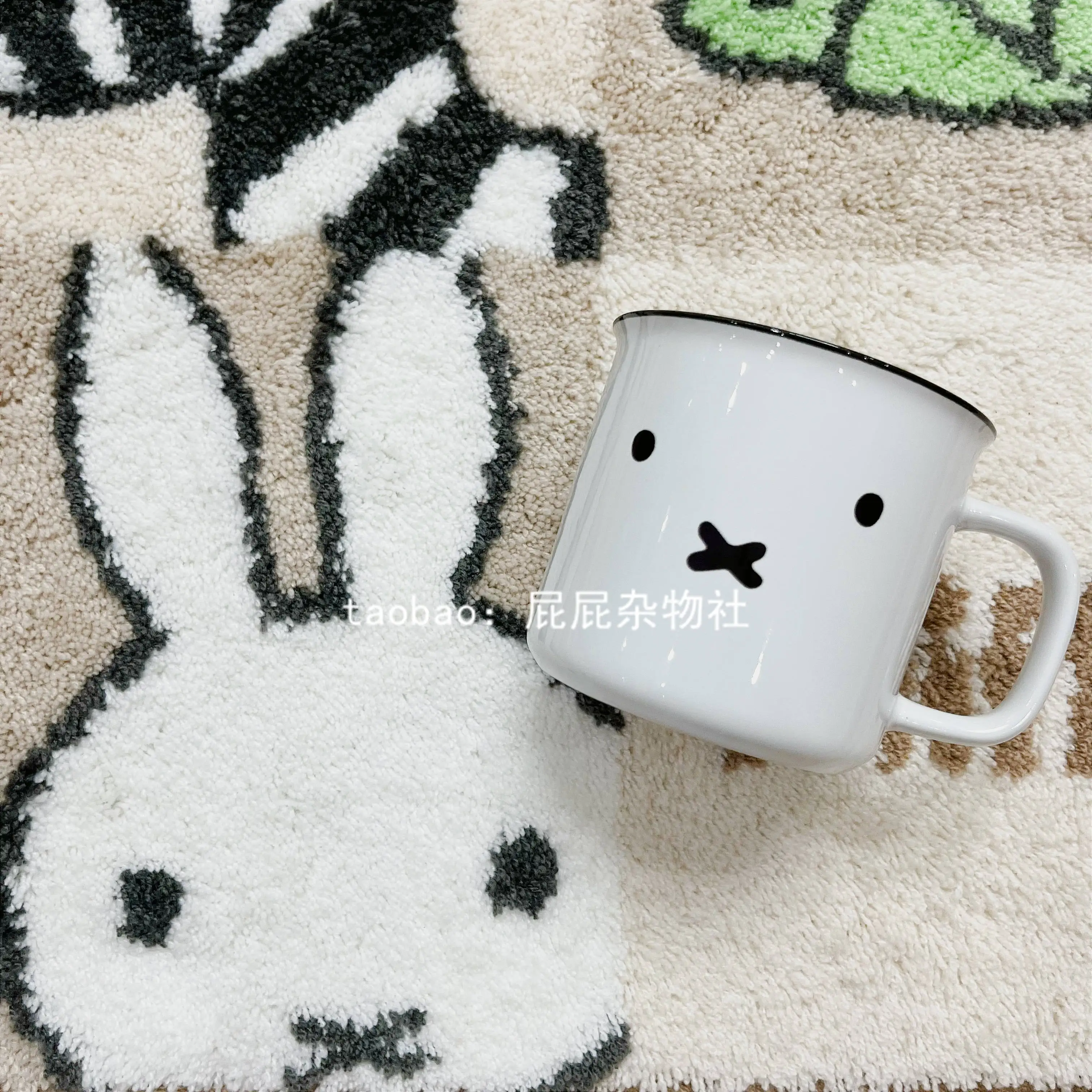 Керамическая чашка Kawaii Miffy с героями мультфильмов термостойкая для кофе молока