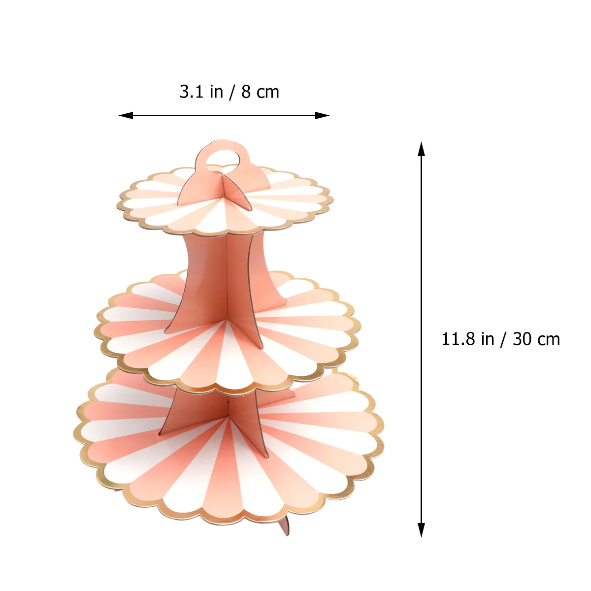 Подставка для десерта тарелки с фруктами трехъярусная сервировочная тарелка