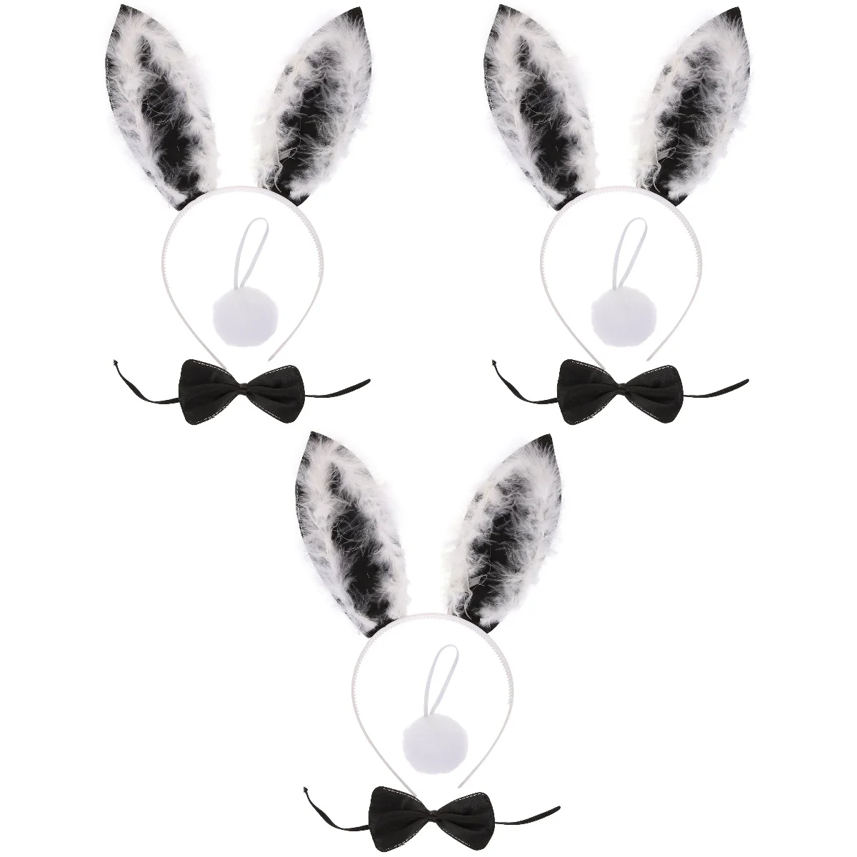 

3 комплекта костюмов зайчиков, аксессуары для зайчиков