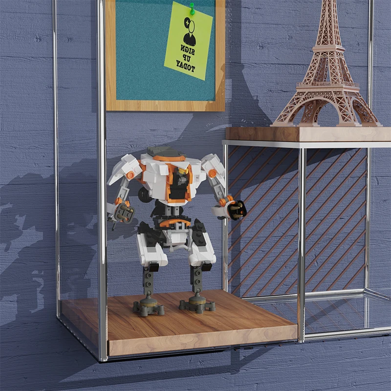 Buildmoc игра титанолз суперпризрак ронин механическая мощность набор строительных