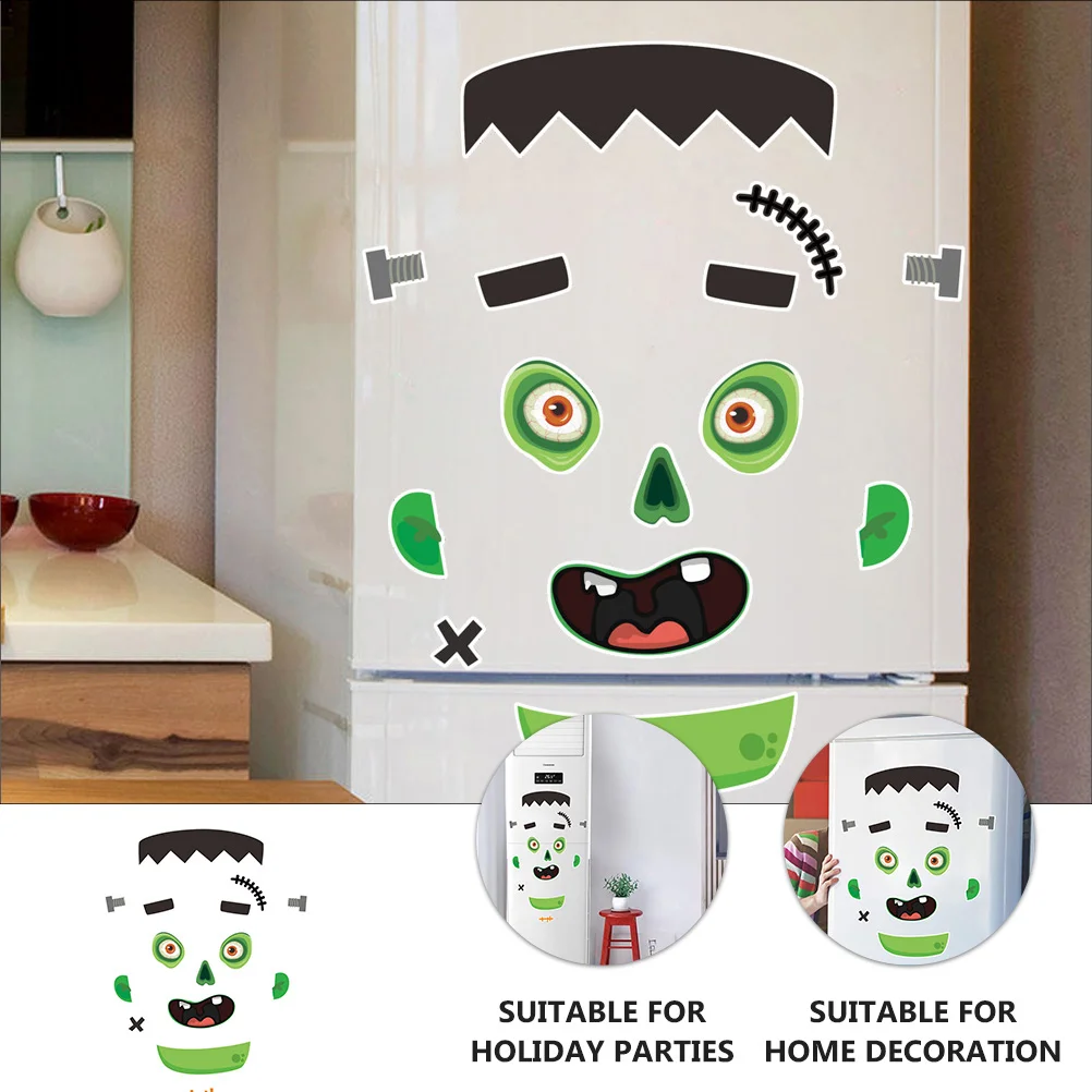 Магниты на холодильник 2 комплекта Хэллоуин фотосессия фестиваль гаражная дверь