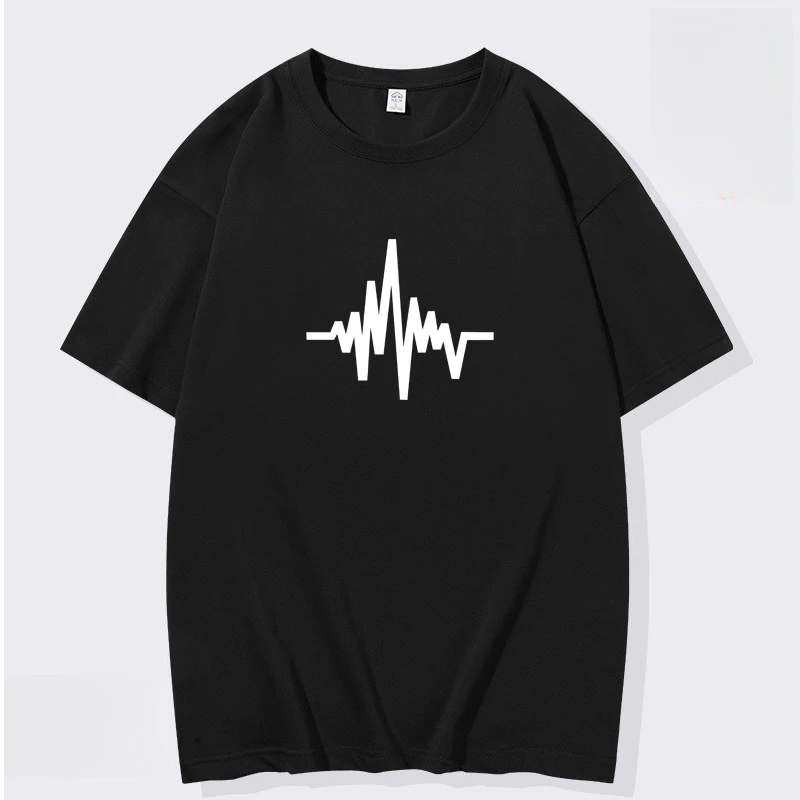 

Cotton Short Sleeve T-shirt Men's Casual 300kg Fashion Half Sleeve Couple Women's Top Summer