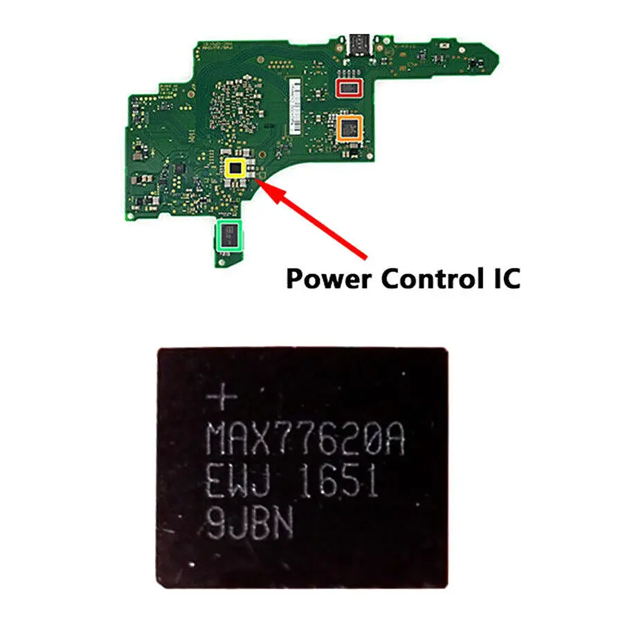 I части управления питанием IC чип MAX77620AEWJ для Nintendo Switch MAX77620A PMU BGA IC чип MAX77620AEWJ + T запасные части