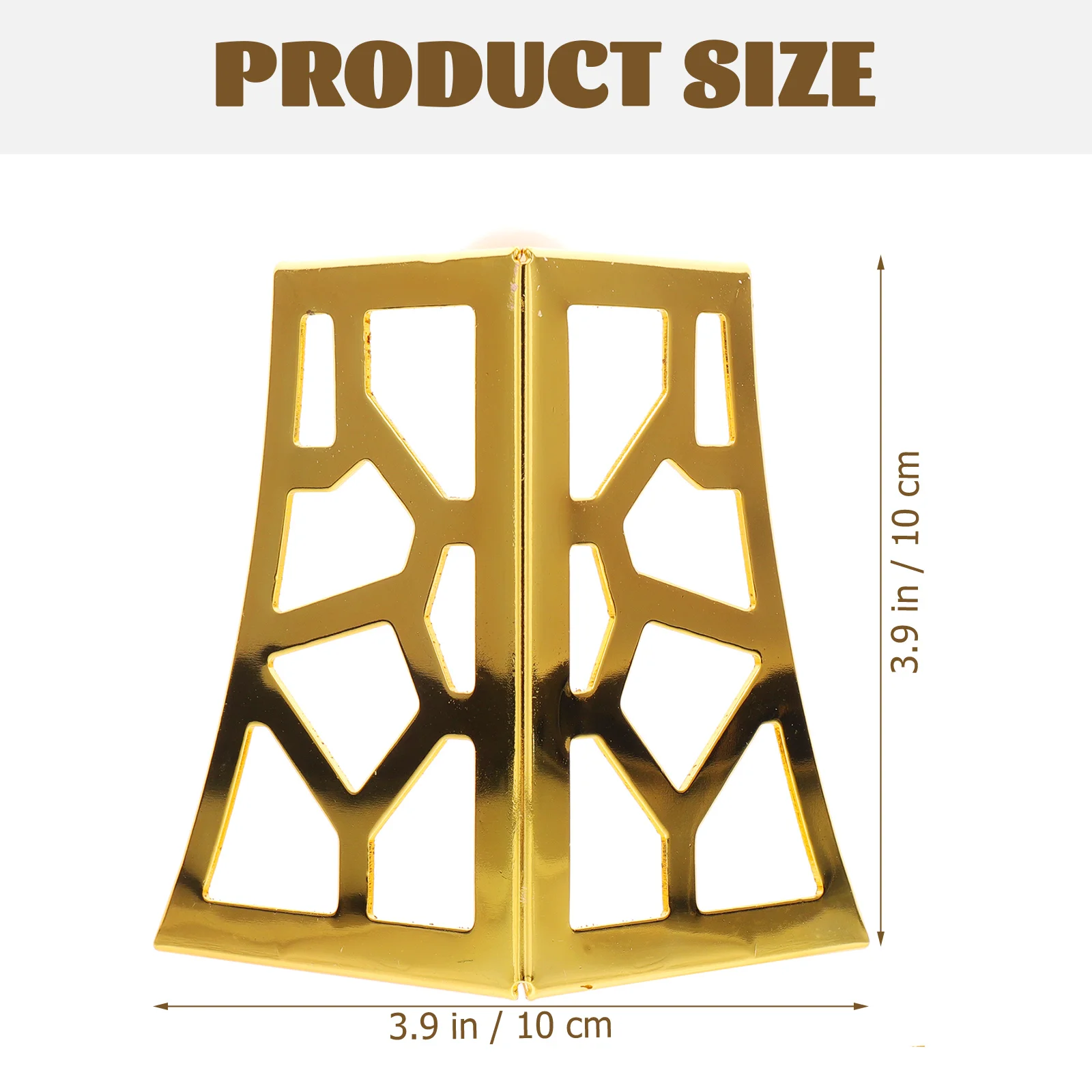 

4 Pcs Cabinet Feet Metal Coffee Table Legs Furniture Support Sofa Short Couch Iron Stool