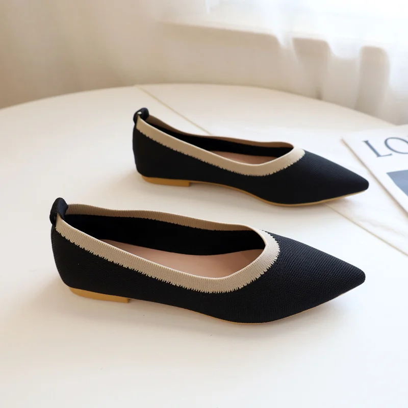 

Туфли для женщин, заостренные Мокасины, мягкие, с режимом,