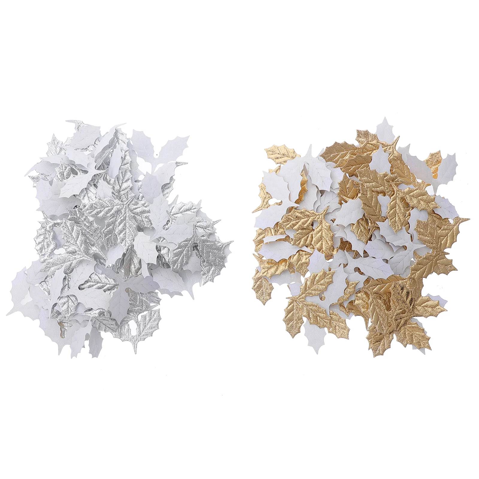 

Leaf Glitter Christmasornament Mini Decor Diy Gold Craftsmerryballoons Gift Decorations Table Party Adornment Sequins