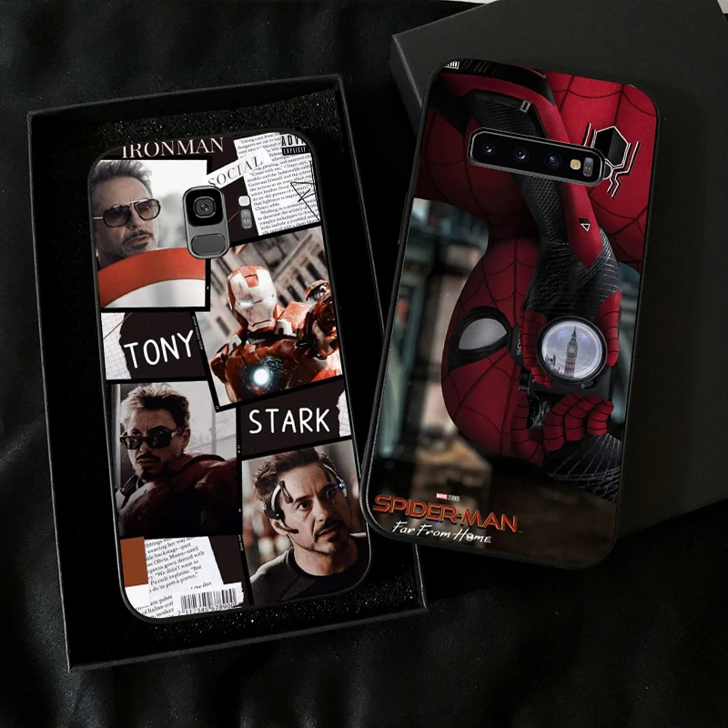 

Avengers Iron Man Spiderman For Samsung Galaxy S10 S9 S8 Plus Lite S10E For Samsung S10 5G Phone Case Carcasa Back