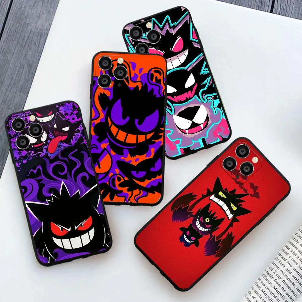 Чехол для телефона CK-43 Pokémon Gengar OPPO A76 A54 A77S A60 A40 A80 Reno 2 2F 3 4F A55 A56 F7