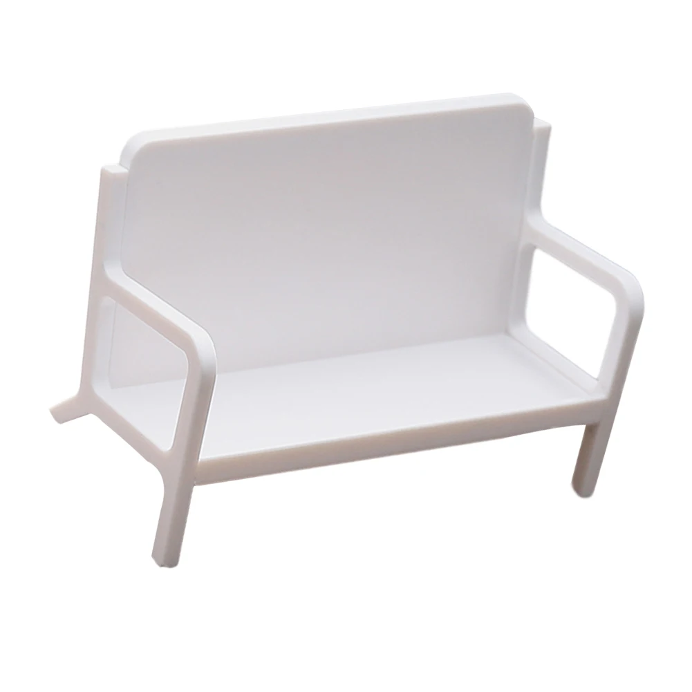 

Display Stand Space Saving Smooth Sofa Shaped ABS Office Supplies Solid Accessory Desk Organizer Gift Business Card Holder Memos