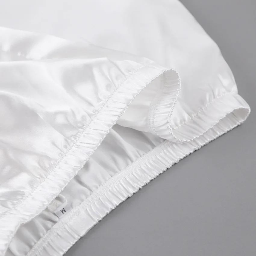 Foply Women's  2 Piece Pajamas Set Sling Faux Silk Satin Female Pijama Sleepwear Sleeveless Pants Loungewear Pyjama Home Clothes