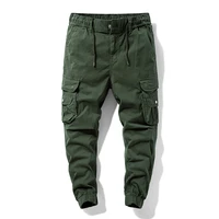 brand mens fashion sports overalls mens comfortable casual sports pants loose army pants mens cotton trousers plus size