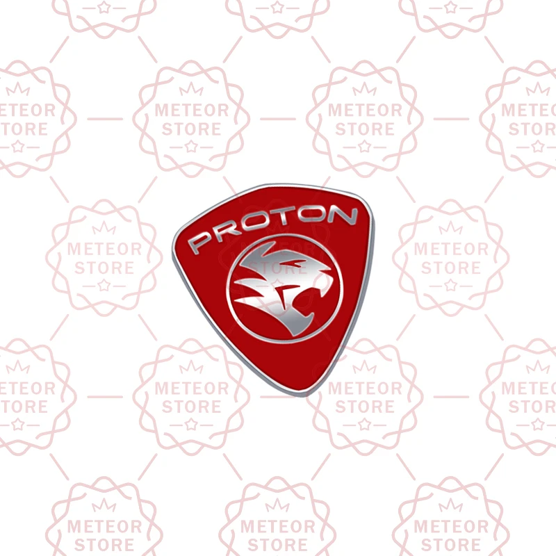 

Автомобильная табличка с именной табличкой для протона, пердыка, ириз, Satria, Сага, Waja, Wira R3, X50, X70, металлический значок с радиатором, задняя наклейка, эмблема