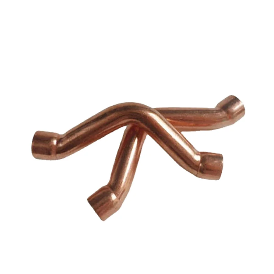 

15, 16, 19, 22, 28, 35 мм, ID, Концевая подача чистой меди, паяльный крестообразный фитинг, переходник для сантехники, соединитель для кондиционера