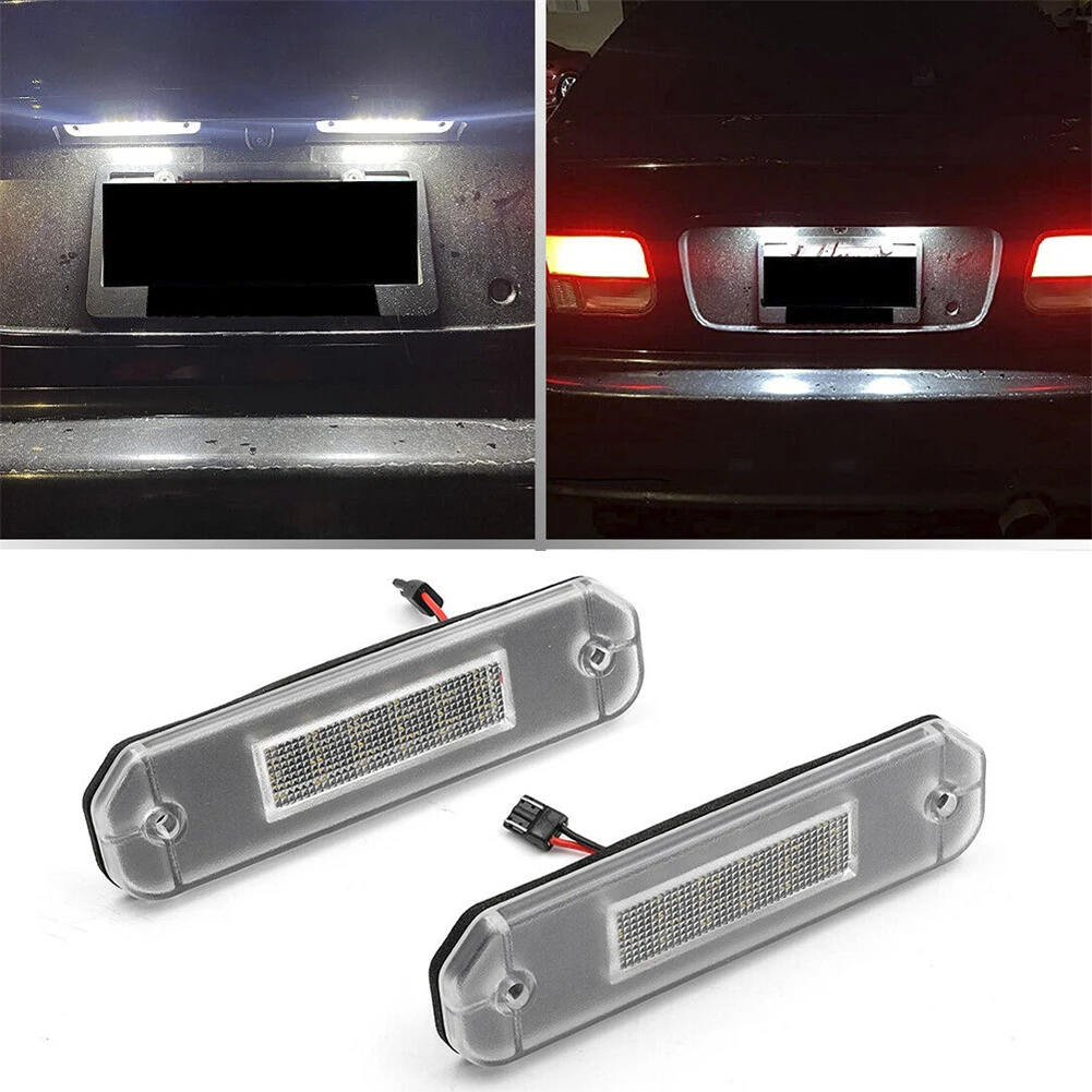 

2pcs 6000K-6500K LED White License Plate Light For Honda Civic EJ EK EM EK9 EK4 Del Sol 92 - 00 34100-S04-A01 34100S04A01