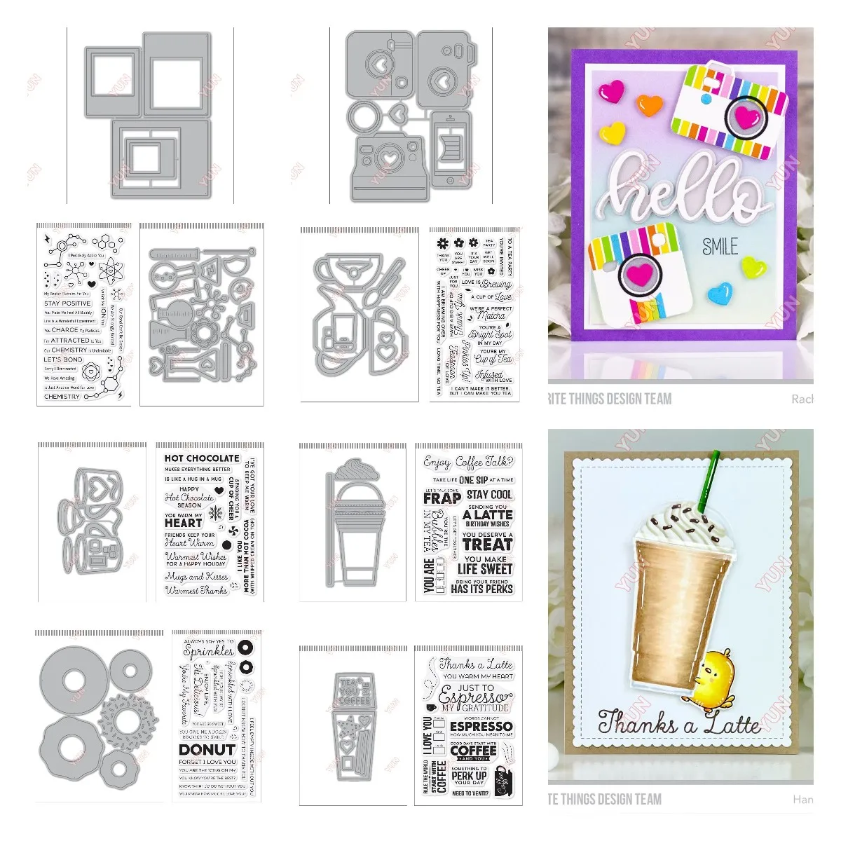 Штампы для скрапбукинга