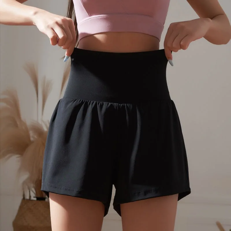 Женские фитнес шорты из полиэстера