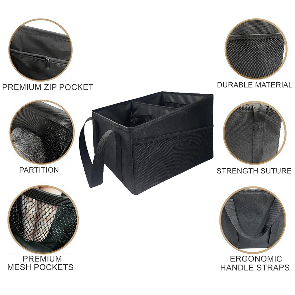 

Автомобильная сумка для хранения противоскользящая коробка многофункциональный автомобильный Органайзер