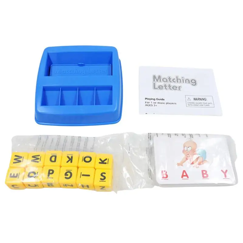 

Matching Letter Game Letter Matching Puzzle Kindergarten Teaching Tools Preschool Early Learning Materials For Kids Girls Boys