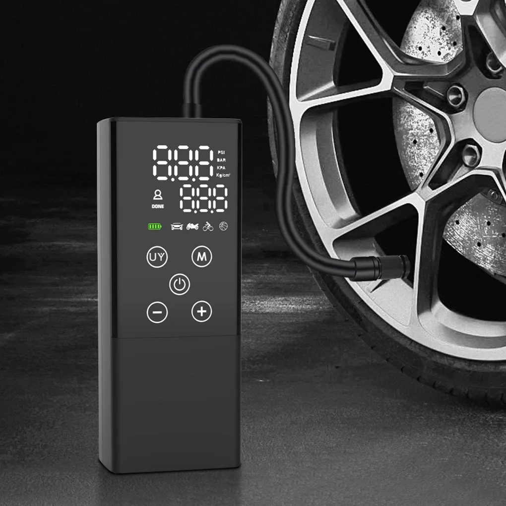 

Portable Car Tyre Inflator Tire Touch Control 150PSI Automobile Air Compressor for Bike Smart Tyre Compression Pump